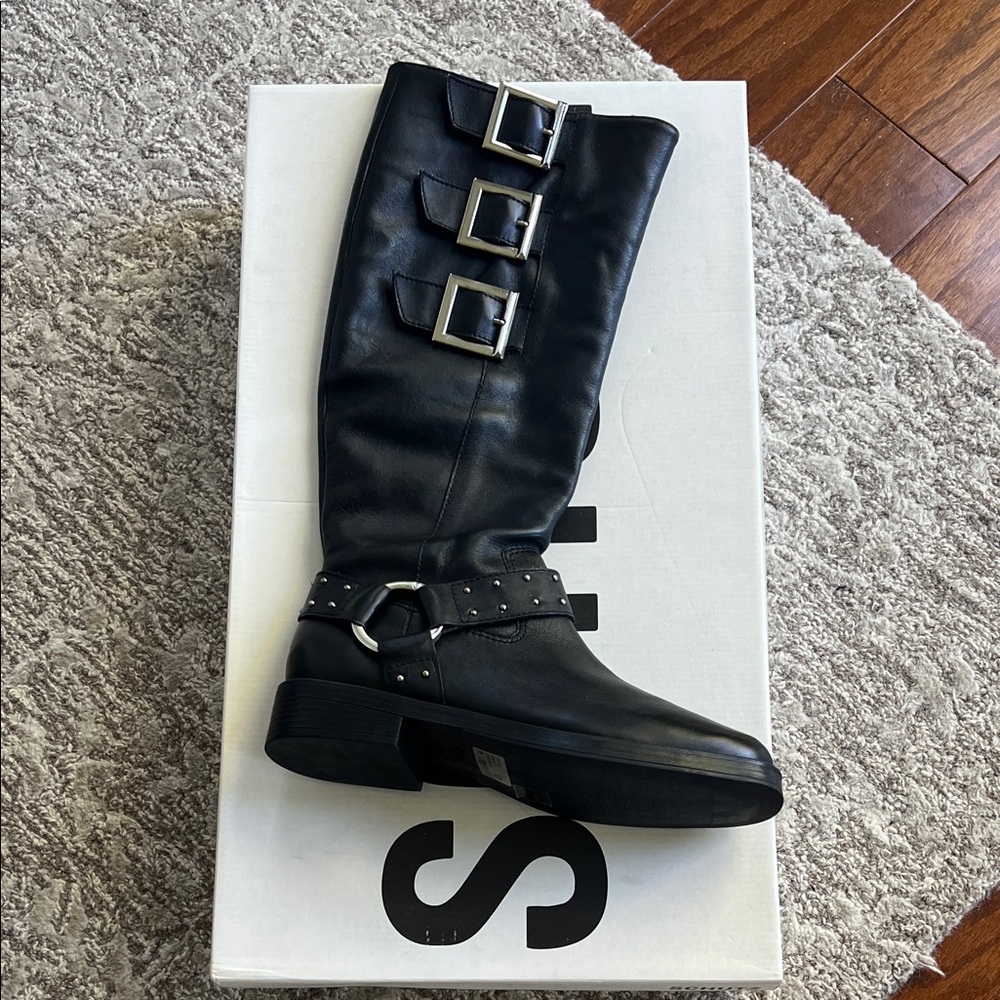 SCHUTZ BOOTS -BLACK